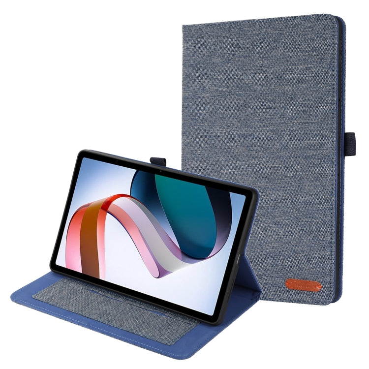 For OPPO Pad 2 Fabric Leather Tablet Case