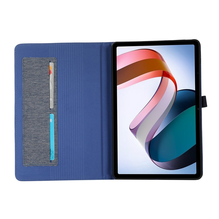 For OPPO Pad 2 Fabric Leather Tablet Case