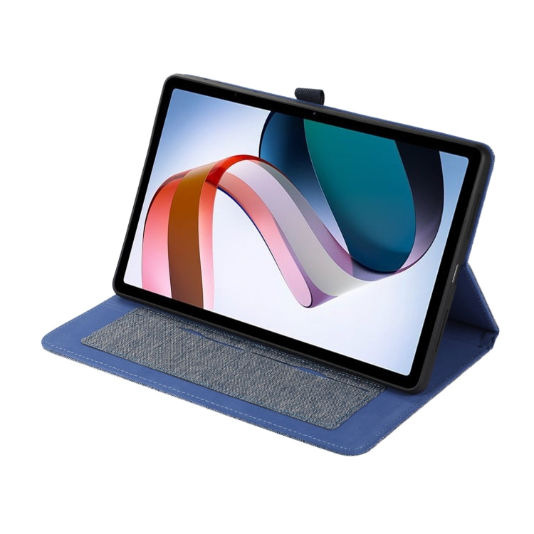 For OPPO Pad 2 Fabric Leather Tablet Case