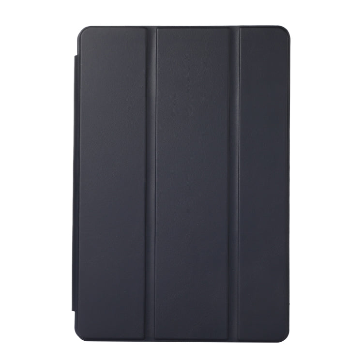 For Lenovo Tab M10 Plus 10.6 3rd Gen 2022 Solid Color 3-folding Leather Tablet Case