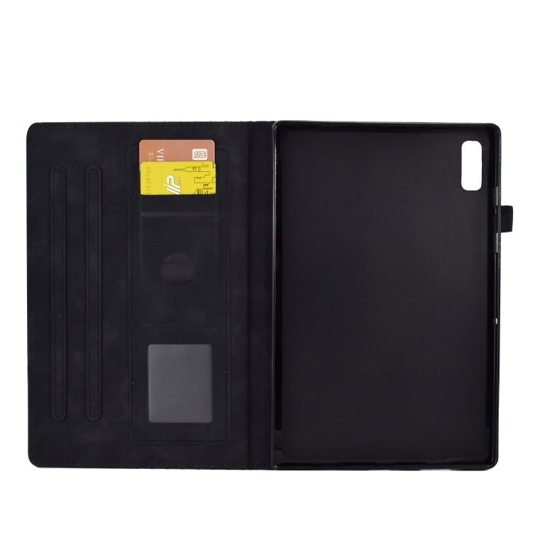 For Lenovo Tab P11 Gen 2 Rhombus Embossed Leather Tablet Case