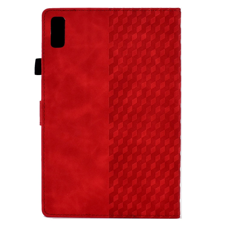For Lenovo Tab P11 Gen 2 Rhombus Embossed Leather Tablet Case
