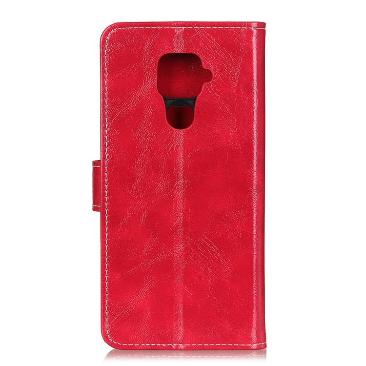 For Xiaomi Redmi Note 9 Retro Crazy Horse Texture Horizontal Flip Leather Case with Holder & Card Slots & Photo Frame & Wallet
