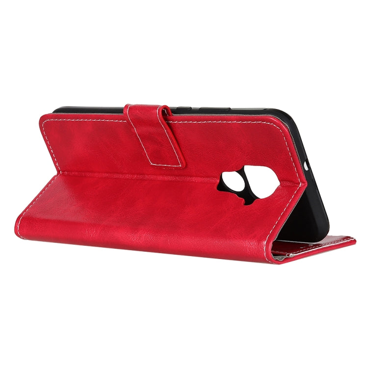 For Xiaomi Redmi Note 9 Retro Crazy Horse Texture Horizontal Flip Leather Case with Holder & Card Slots & Photo Frame & Wallet