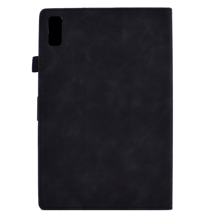 For Lenovo Tab P11 Gen 2 Peony Butterfly Embossed Leather Tablet Case