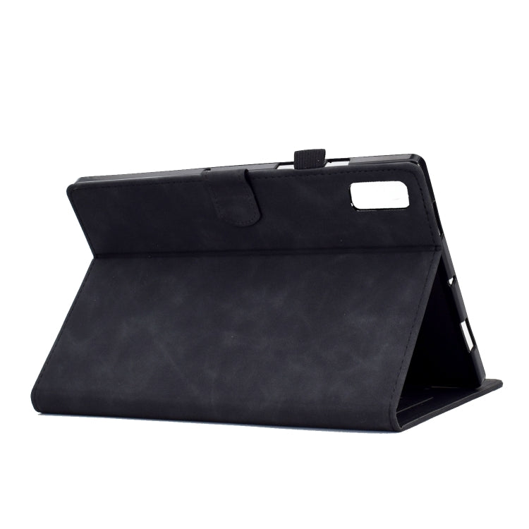 For Lenovo Tab P11 Gen 2 Peony Butterfly Embossed Leather Tablet Case