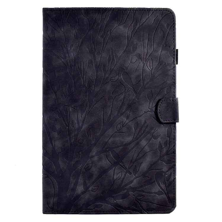 For Lenovo Tab P11 Gen 2 Fortune Tree Pressure Flower PU Tablet Case
