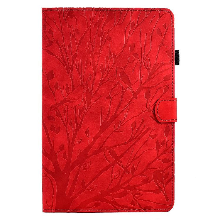 For Lenovo Tab P11 Gen 2 Fortune Tree Pressure Flower PU Tablet Case