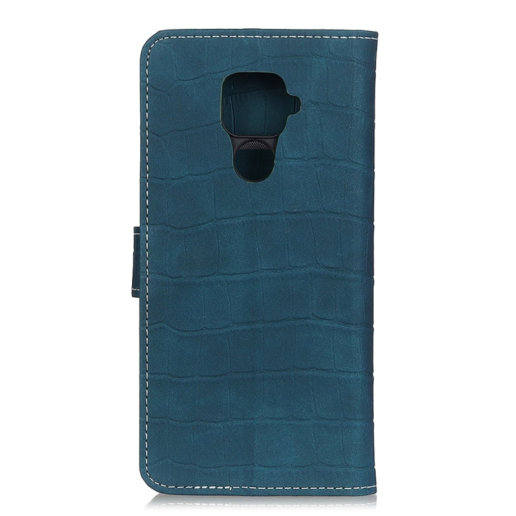 For Xiaomi Redmi Note 9 Crocodile Texture Horizontal Flip Leather Case with Holder & Card Slots & Wallet