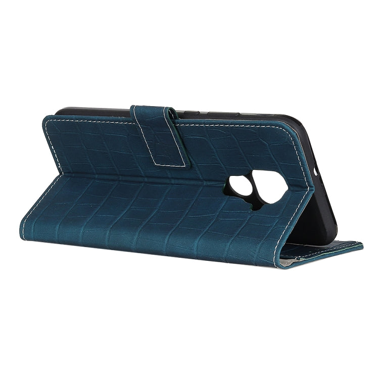 For Xiaomi Redmi Note 9 Crocodile Texture Horizontal Flip Leather Case with Holder & Card Slots & Wallet