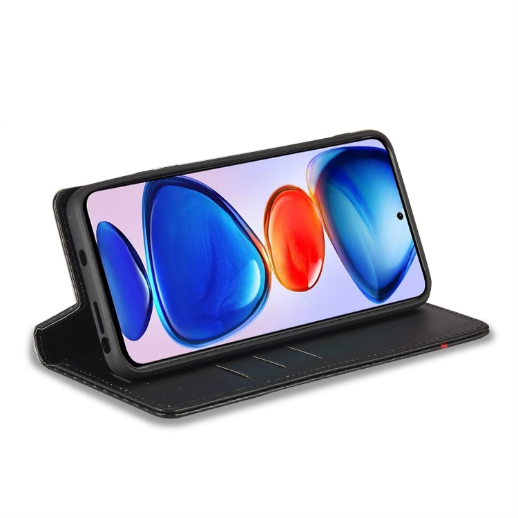 For Xiaomi Redmi Note 12 Pro 4G Global LC.IMEEKE Carbon Fiber Leather Phone Case