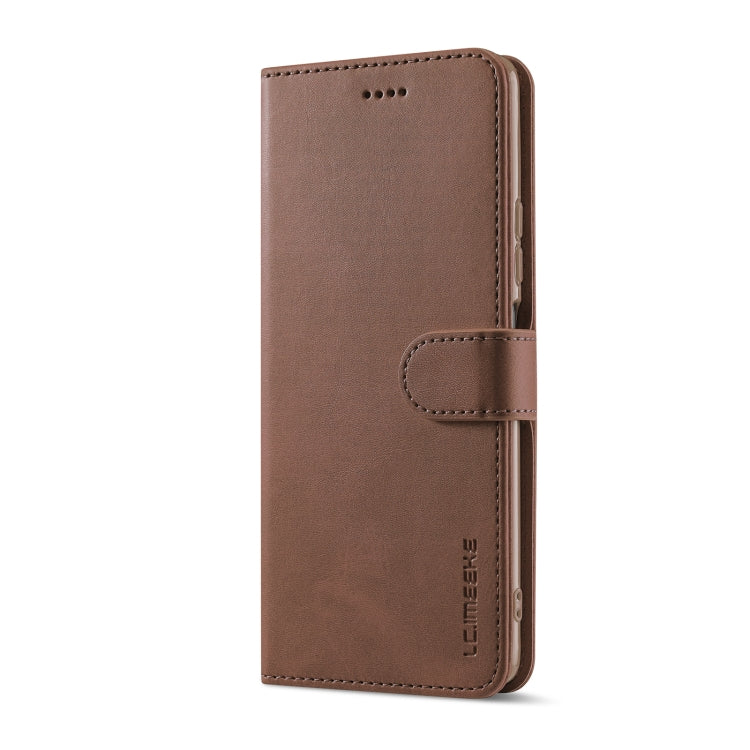 For Xiaomi Redmi Note 12 Pro 4G Global LC.IMEEKE Calf Texture Horizontal Flip Leather Case