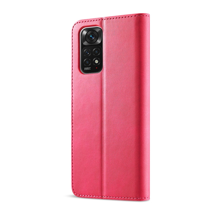 For Xiaomi Redmi Note 12 Pro 4G Global LC.IMEEKE Calf Texture Horizontal Flip Leather Case