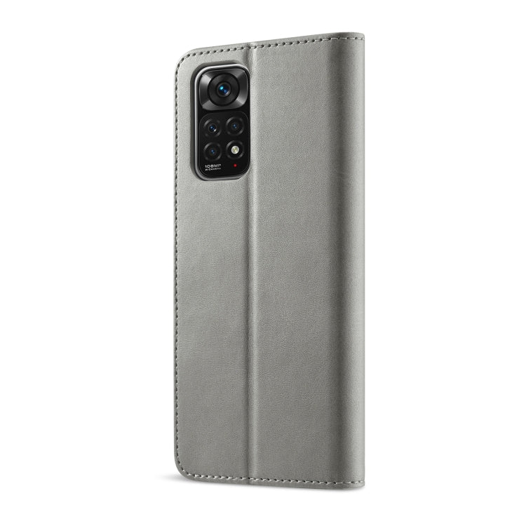 For Xiaomi Redmi Note 12 Pro 4G Global LC.IMEEKE Calf Texture Horizontal Flip Leather Case