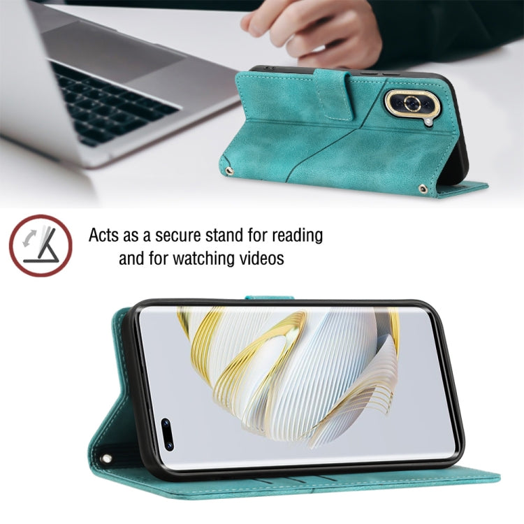 For Huawei nova 10 Pro Skin-feel Embossed Leather Phone Case