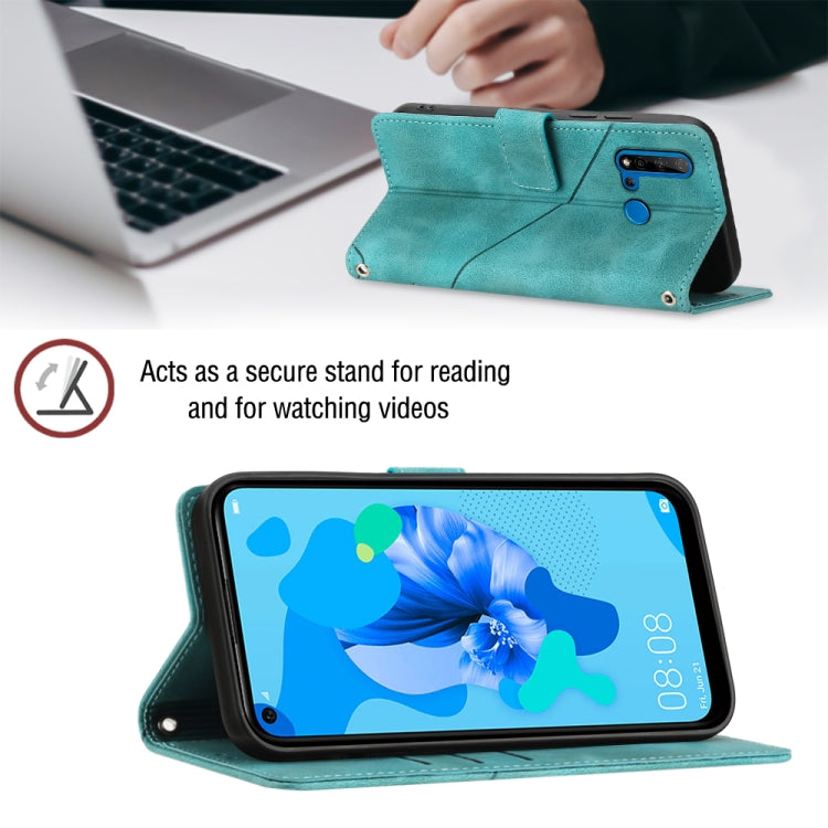 For Huawei P20 lite 2019 / nova 5i Skin-feel Embossed Leather Phone Case