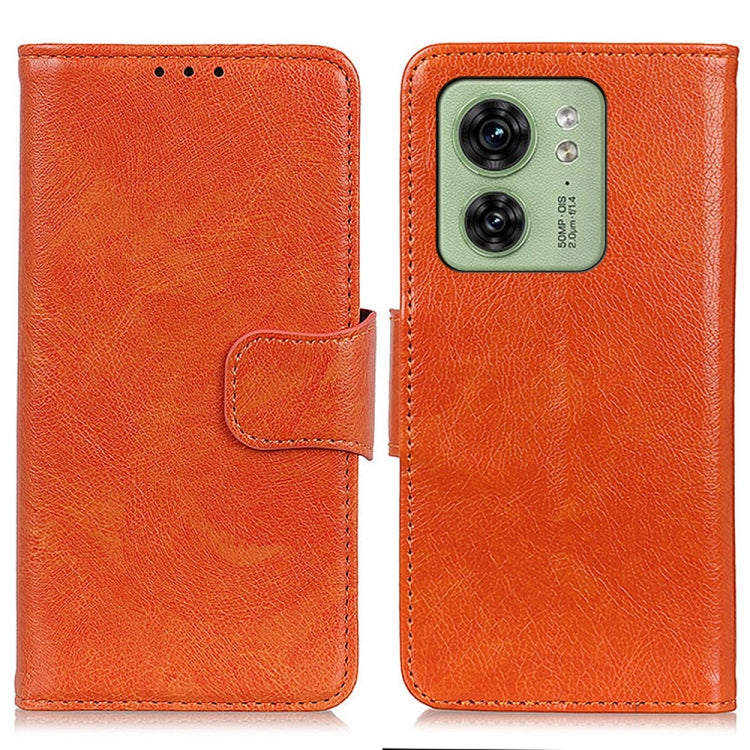 For Motorola Moto Edge 40 Nappa Texture Flip Leather Phone Case