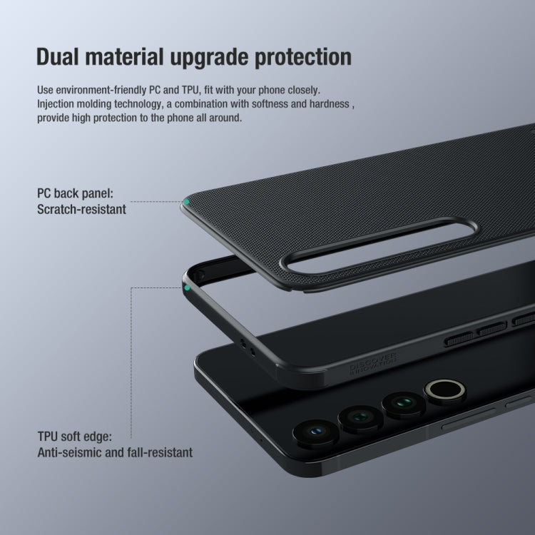 For Meizu 20 Pro NILLKIN Frosted Shield Pro PC + TPU Phone Case