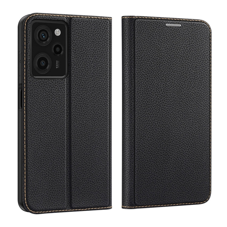 For Xiaomi Redmi Note 12 Pro 5G Global / Poco X5 Pro 5G DUX DUCIS Skin X2 Series Horizontal Flip Leather Phone Case