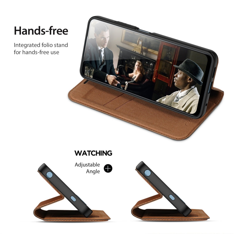 For Xiaomi Redmi Note 12 4G Global DUX DUCIS Skin X2 Series Horizontal Flip Leather Phone Case