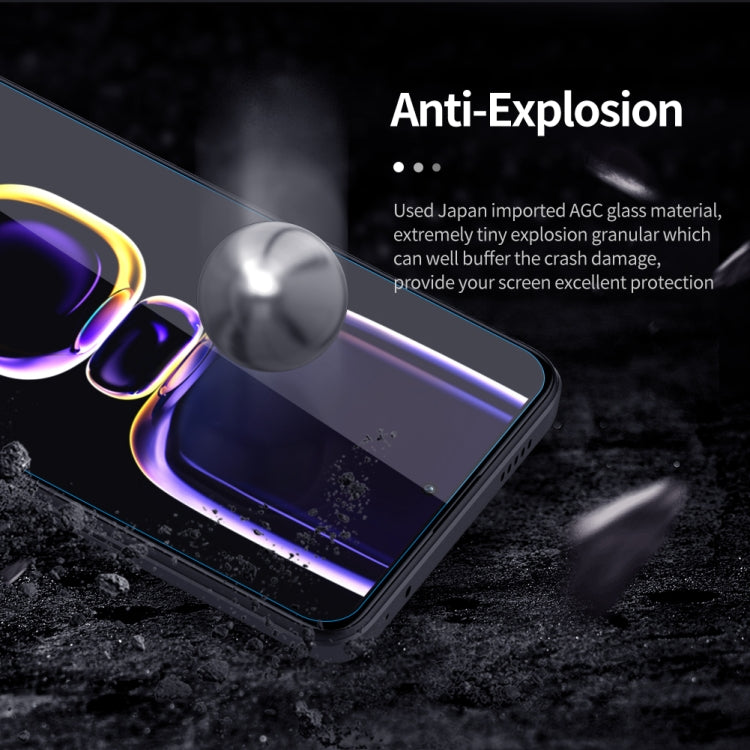 NILLKIN H+Pro 0.2mm 9H Explosion-proof Tempered Glass Film For Xiaomi Redmi K60 / K60 Pro / K60E