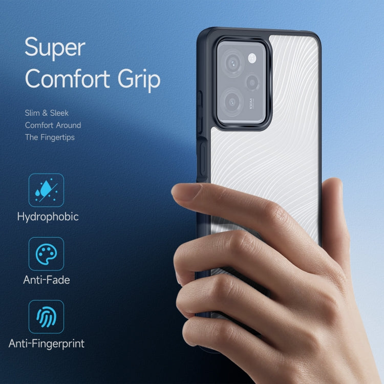 For Xiaomi Redmi Note 12 Pro 5G Global / Poco X5 Pro 5G DUX DUCIS Aimo Series TPU + PC Frosted Feel Phone Case(Black)