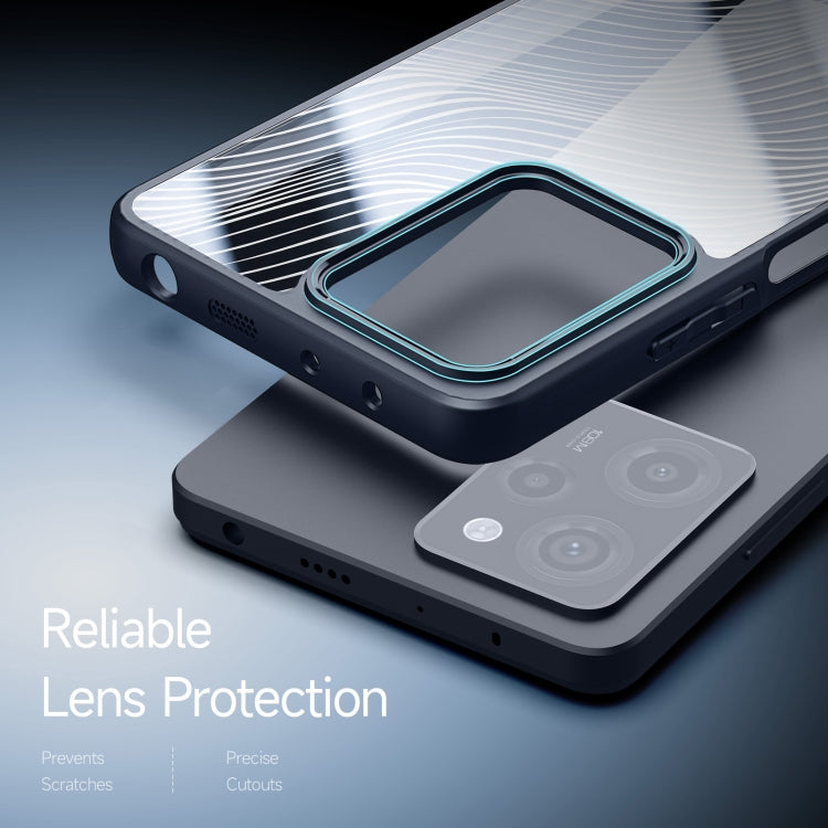 For Xiaomi Redmi Note 12 Pro 5G Global / Poco X5 Pro 5G DUX DUCIS Aimo Series TPU + PC Frosted Feel Phone Case(Black)