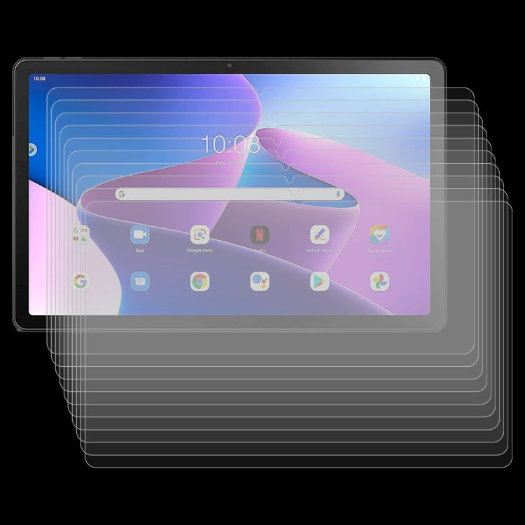 For Lenovo Tab M10 Plus 10.6 3rd Gen 25pcs 0.3mm 9H Explosion-proof Tempered Tablet Glass Film