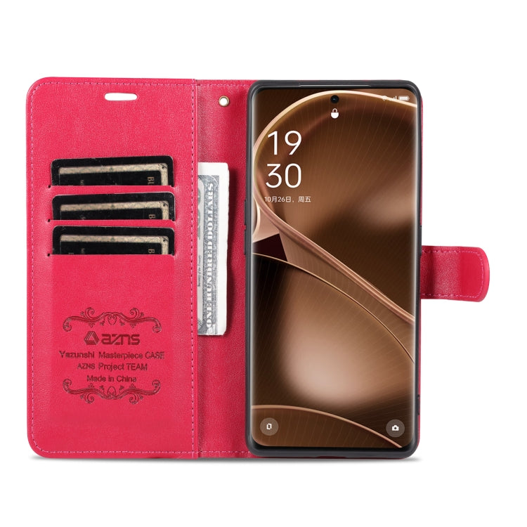 For OPPO Find X6 AZNS Sheepskin Texture Flip Leather Phone Case