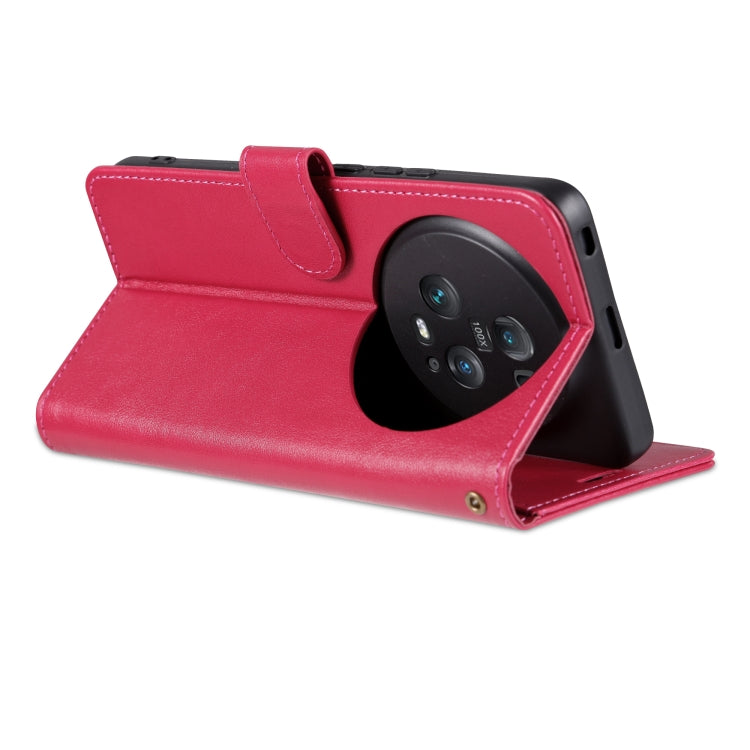 For Honor Magic5 Pro AZNS Sheepskin Texture Flip Leather Phone Case