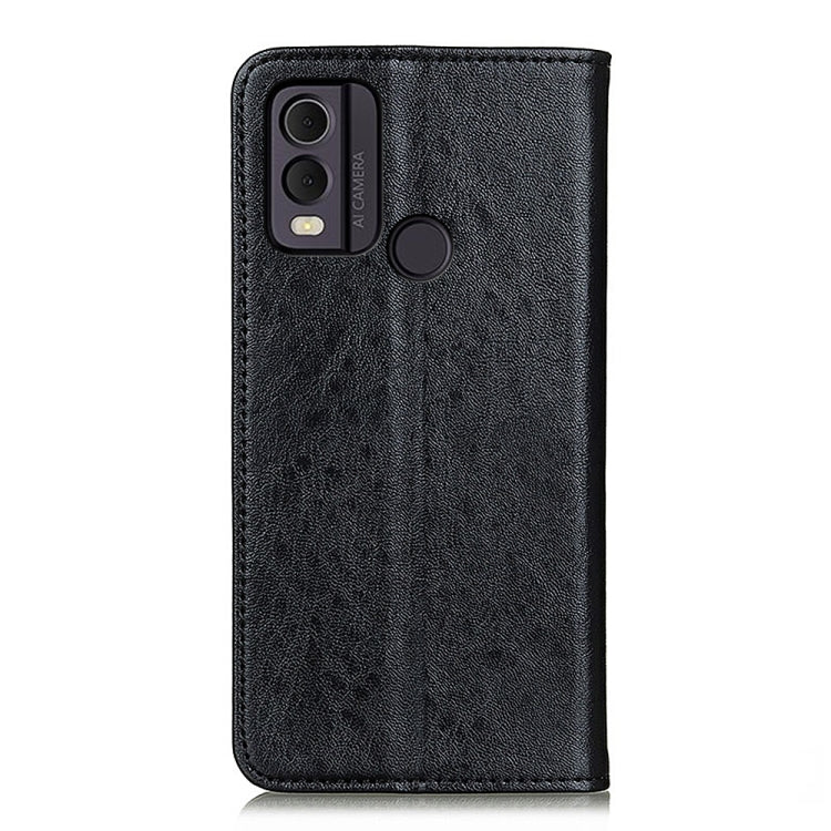 For Nokia C22 4G Magnetic Crazy Horse Texture Leather Phone Case