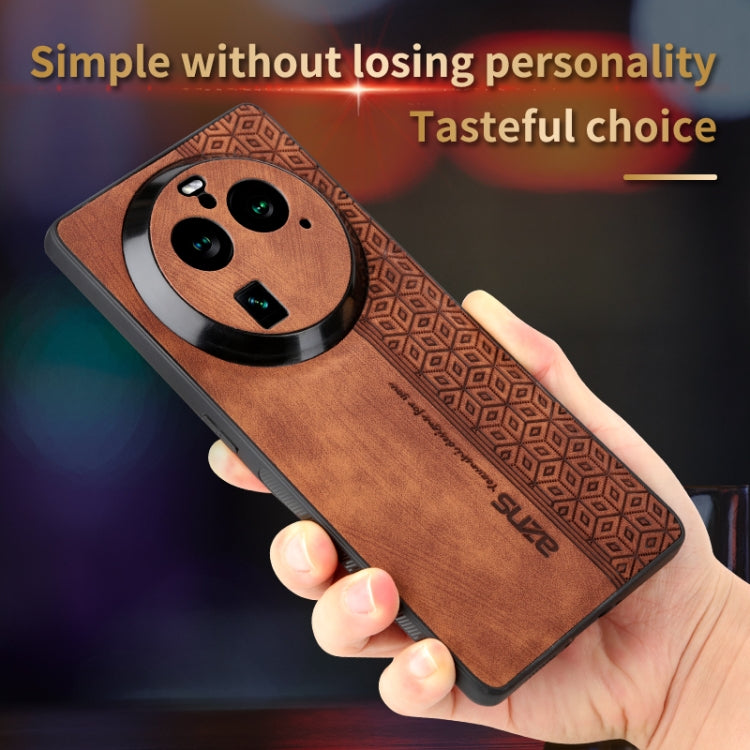 For OPPO Find X6 AZNS 3D Embossed Skin Feel Phone Case