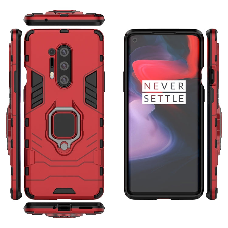 For OnePlus 8 Pro PC + TPU Anti-fall Protective Case with Ring Holder