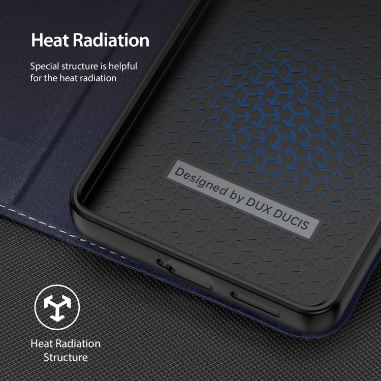 For Xiaomi Redmi Note 12 Pro+ 5G DUX DUCIS Skin X2 Series Horizontal Flip Leather Phone Case