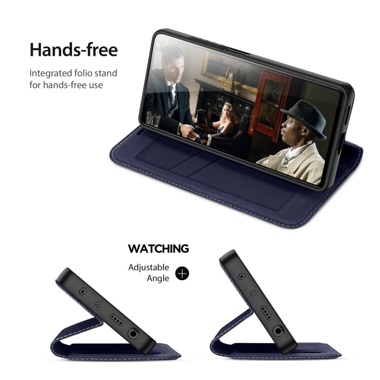 For Xiaomi Redmi Note 12 Pro+ 5G DUX DUCIS Skin X2 Series Horizontal Flip Leather Phone Case