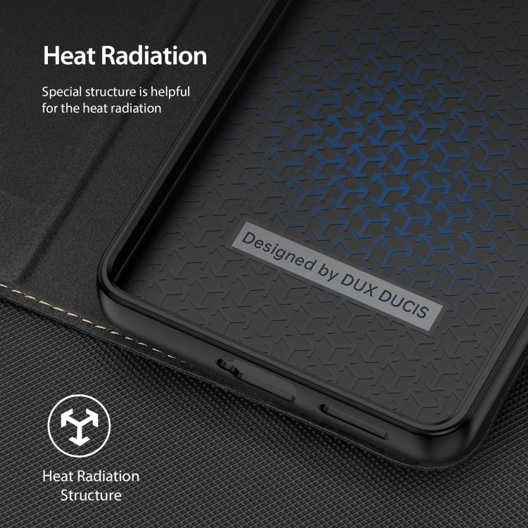 For Xiaomi Redmi Note 12 Pro+ 5G DUX DUCIS Skin X2 Series Horizontal Flip Leather Phone Case