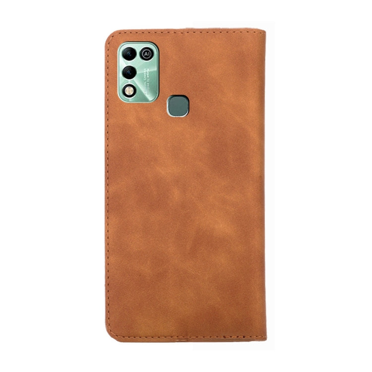 For Infinix Hot 11 Play Skin Feel Magnetic Horizontal Flip Leather Phone Case