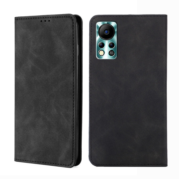 For Infinix Hot 11s NFC Skin Feel Magnetic Horizontal Flip Leather Phone Case