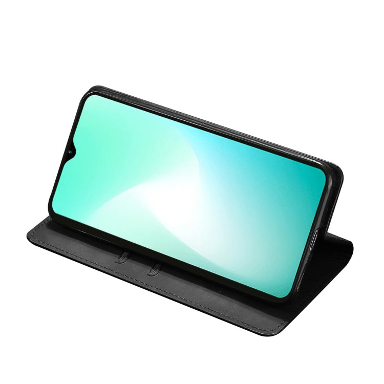 For Infinix Hot 20 4G Skin Feel Magnetic Horizontal Flip Leather Phone Case