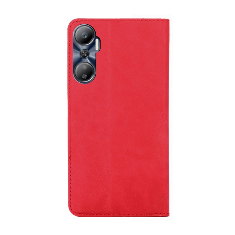 For Infinix Hot 20 4G Skin Feel Magnetic Horizontal Flip Leather Phone Case