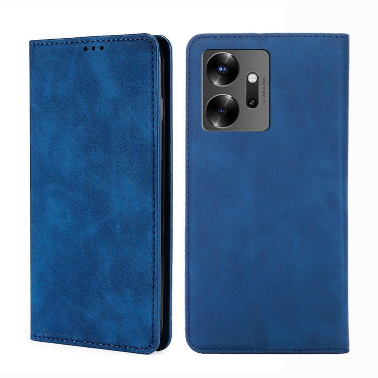 For Infinix Zero 20 Skin Feel Magnetic Horizontal Flip Leather Phone Case