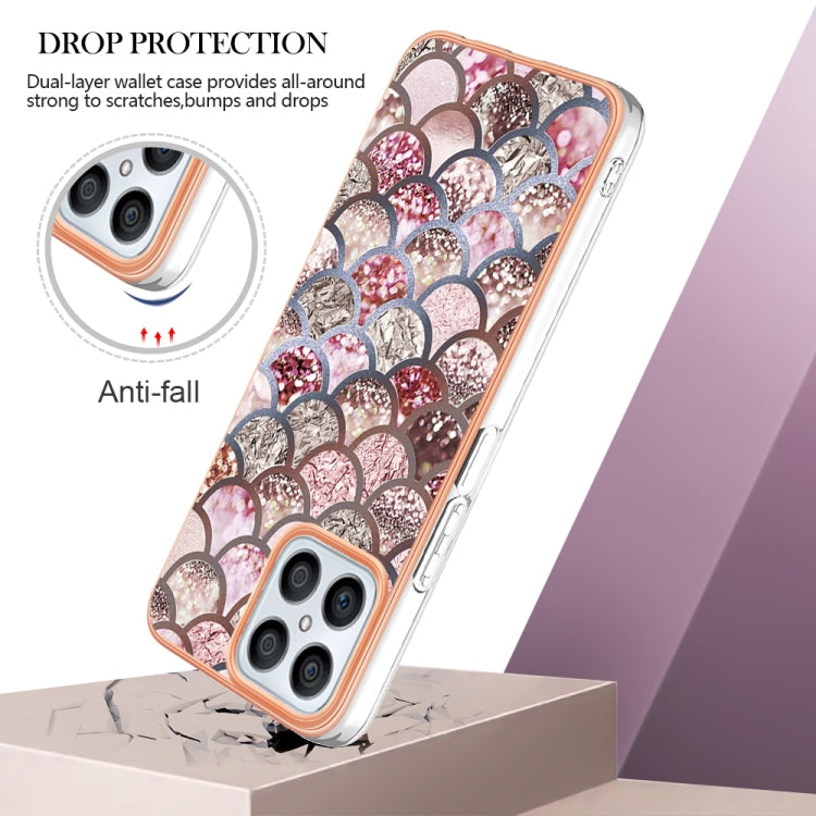 For Honor X8 4G Electroplating IMD TPU Phone Case