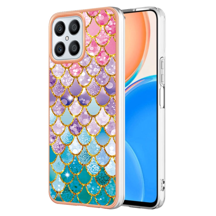 For Honor X8 4G Electroplating IMD TPU Phone Case