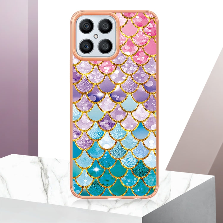 For Honor X8 4G Electroplating IMD TPU Phone Case