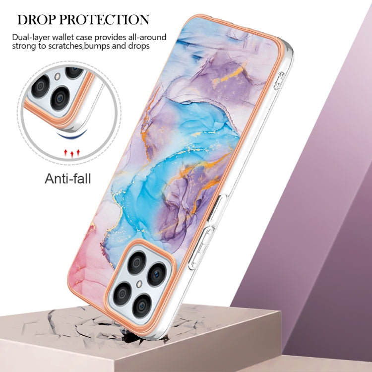 For Honor X8 4G Electroplating IMD TPU Phone Case