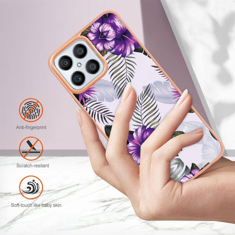 For Honor X8 4G Electroplating IMD TPU Phone Case