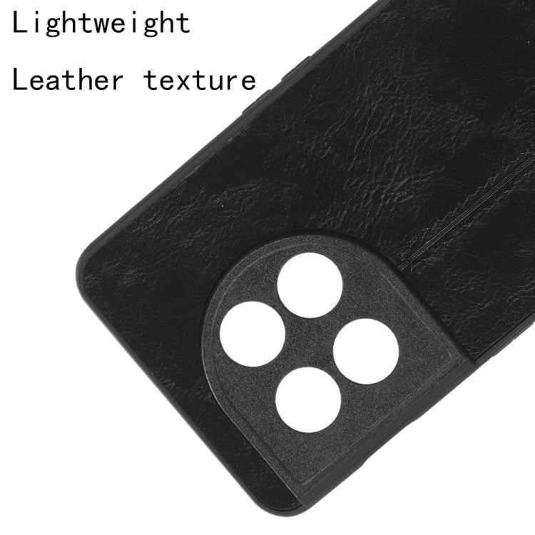 For OnePlus 11 5G Sewing Cow Pattern Skin PC + PU + TPU Phone Case