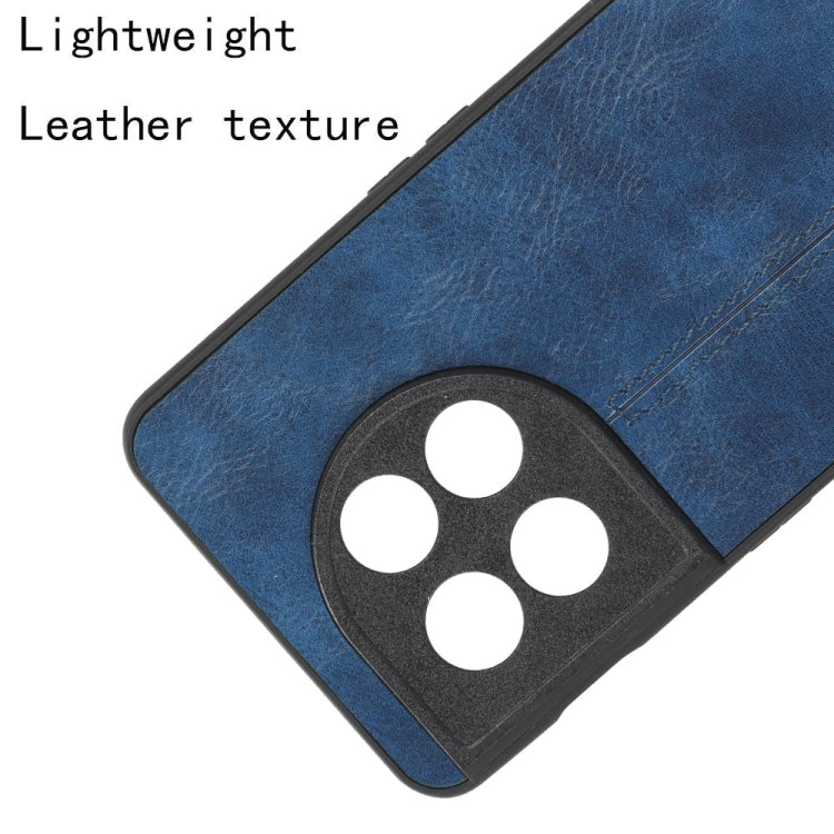 For OnePlus 11 5G Sewing Cow Pattern Skin PC + PU + TPU Phone Case