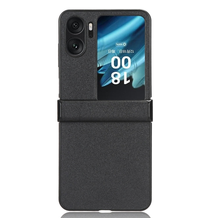 For OPPO Find N2 Flip Sandskin Texture Phone Case