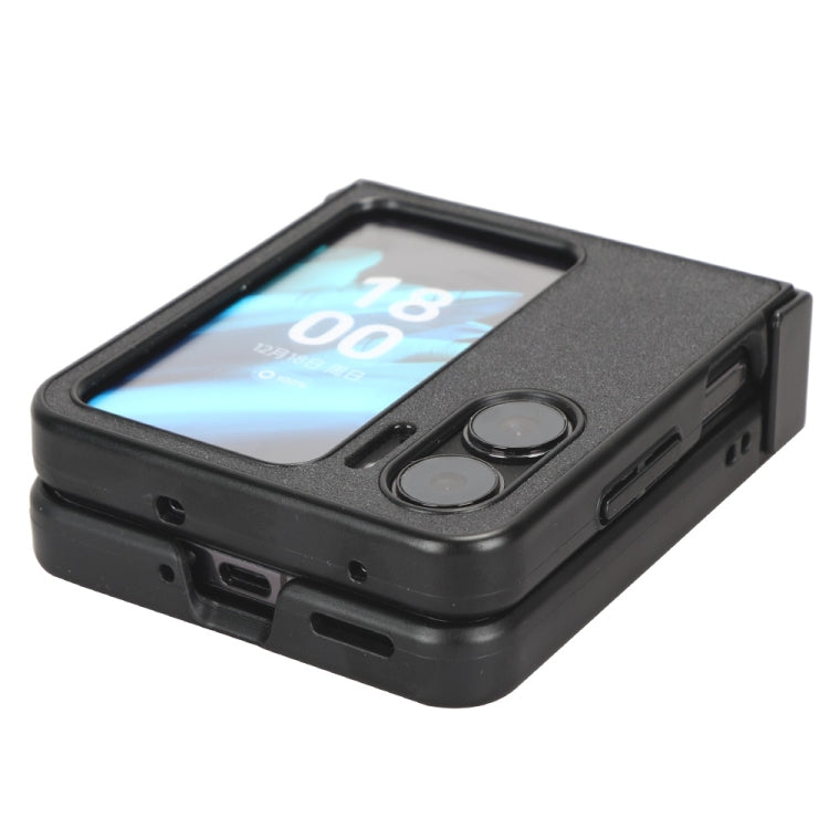 For OPPO Find N2 Flip Sandskin Texture Phone Case
